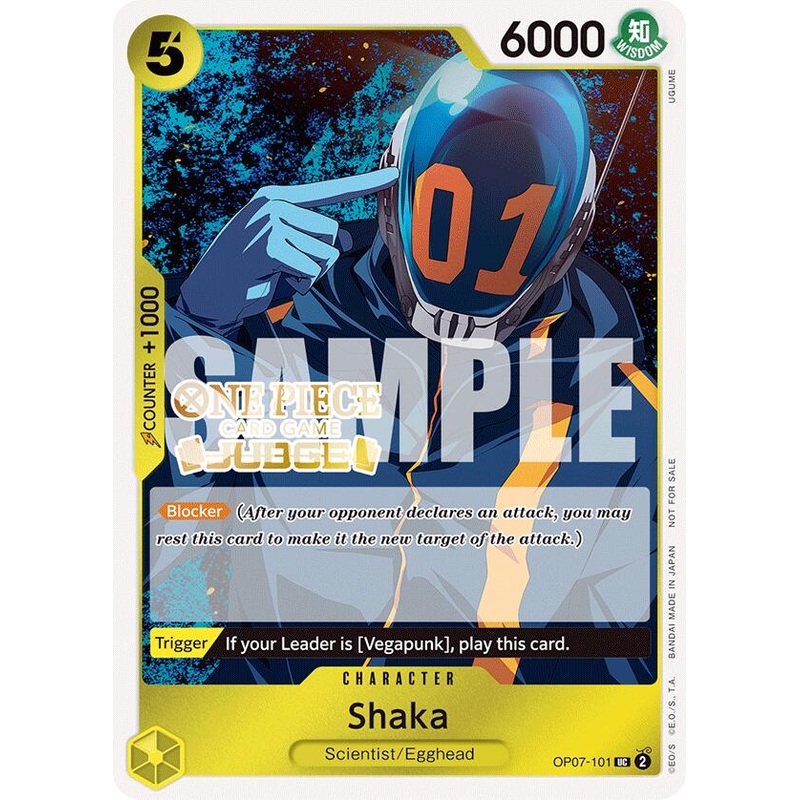 Shaka (Judge Pack Vol. 5) [One Piece Promotion Cards]