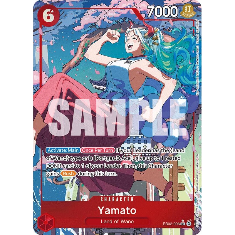 Yamato (Alternate Art) [Extra Booster: Anime 25th Collection]