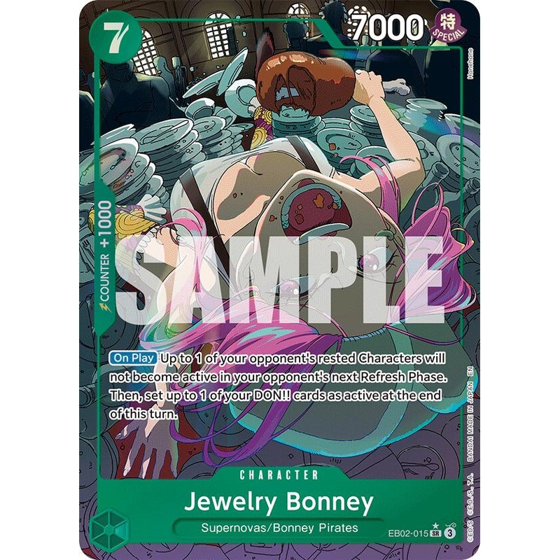 Jewelry Bonney (Alternate Art) [Extra Booster: Anime 25th Collection]