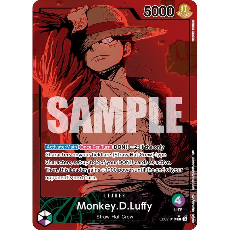 Monkey.D.Luffy (Alternate Art) [Extra Booster: Anime 25th Collection]