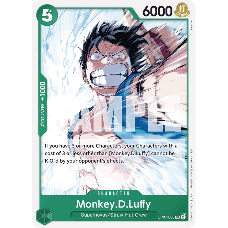 Monkey.D.Luffy (Reprint) [Starter Deck: GREEN Jewelry Bonney]