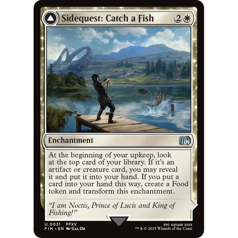 Sidequest: Catch a Fish // Cooking Campsite [FINAL FANTASY]