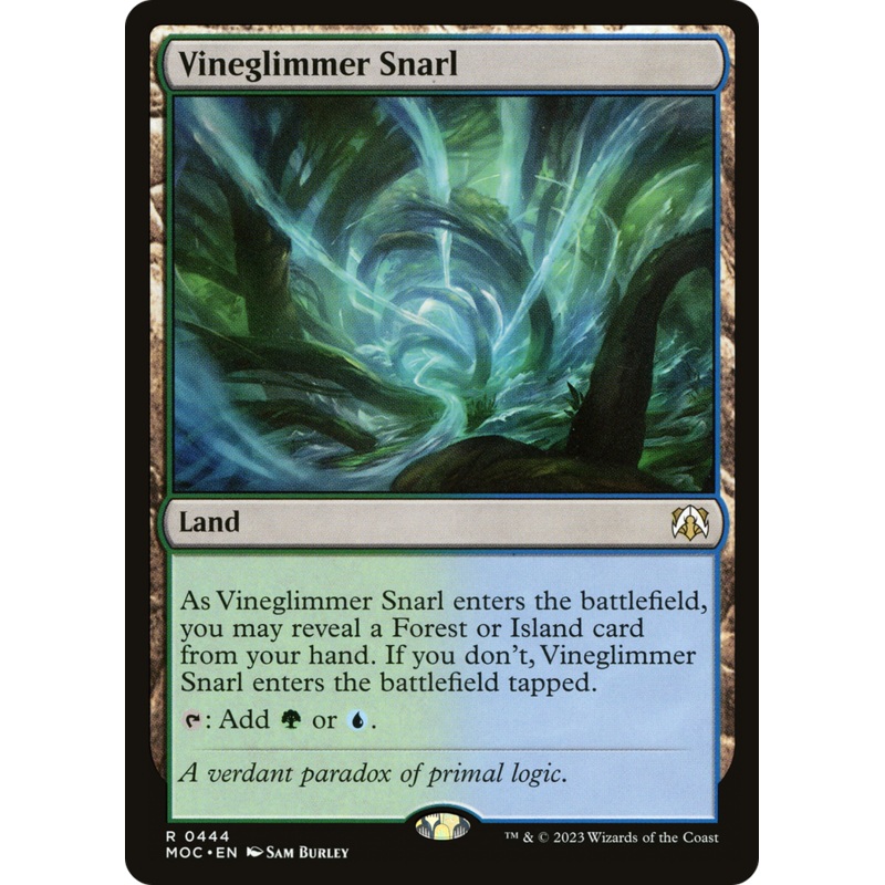 Vineglimmer Snarl [March of the Machine Commander]