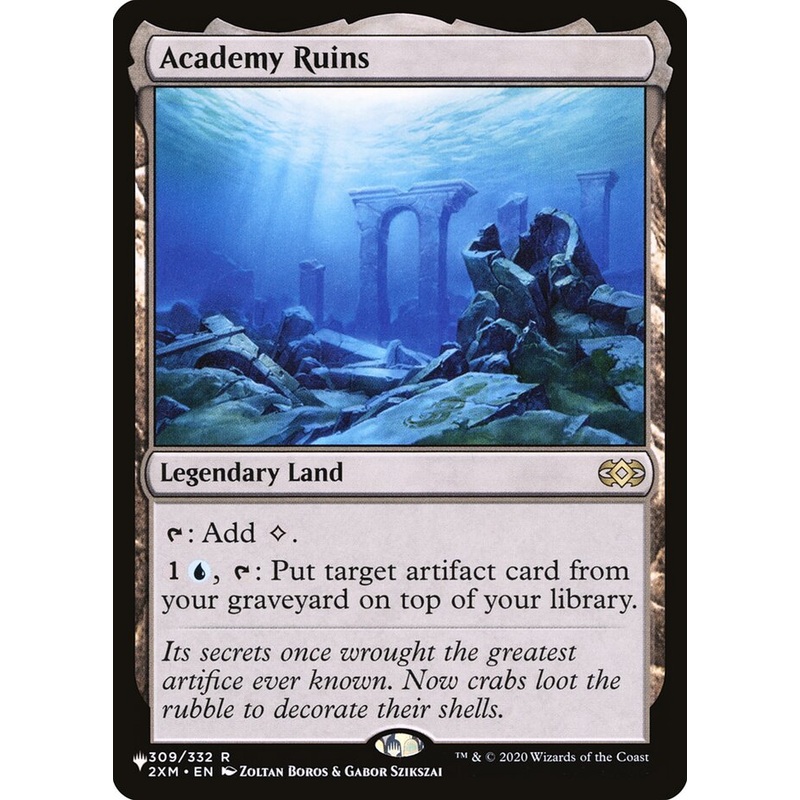 Academy Ruins [Secret Lair: Heads I Win, Tails You Lose]