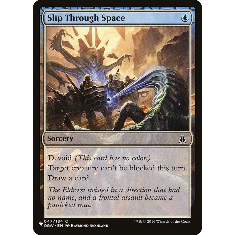 Slip Through Space [Secret Lair: Heads I Win, Tails You Lose]