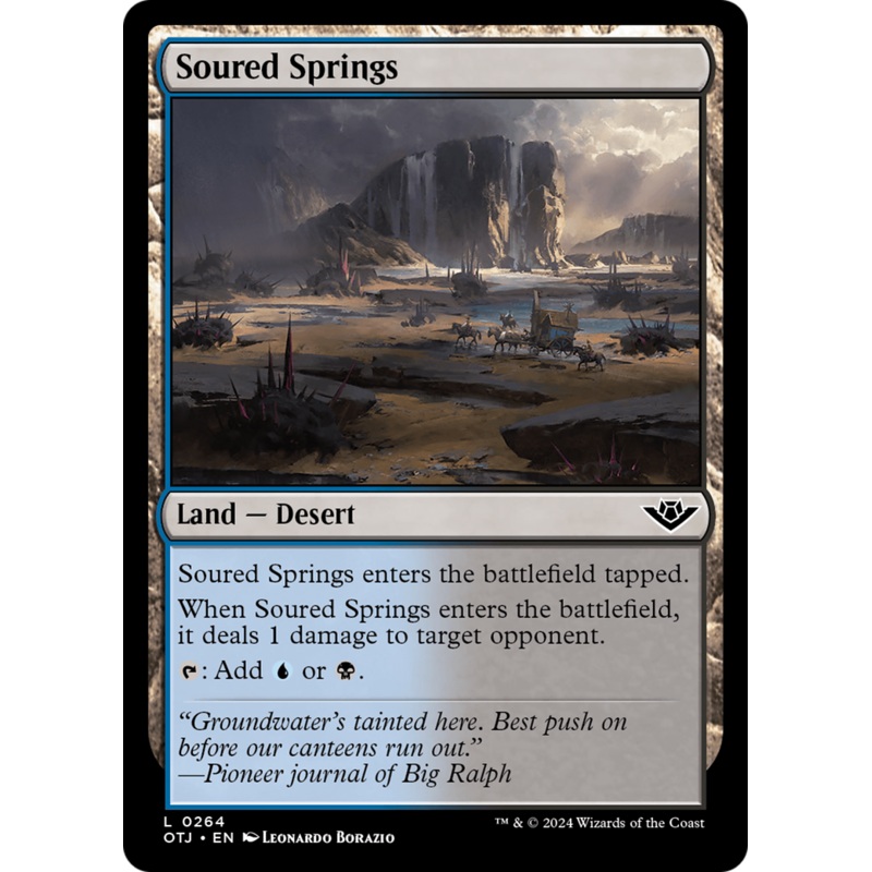 Soured Springs [Outlaws of Thunder Junction]