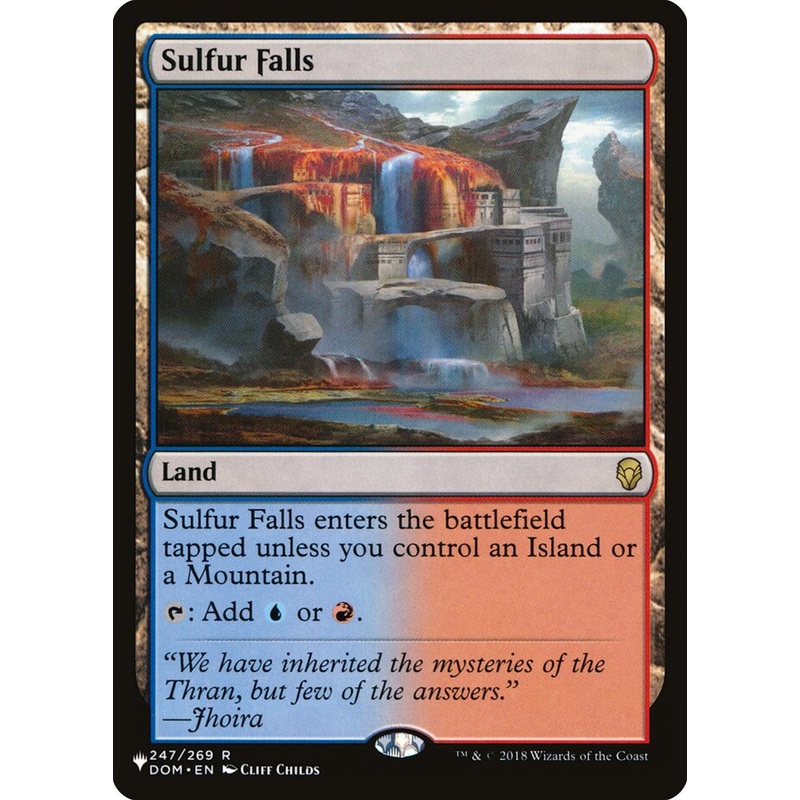 Sulfur Falls [Secret Lair: Heads I Win, Tails You Lose]