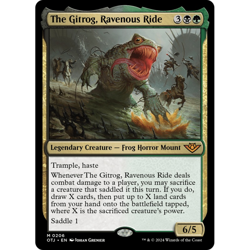 The Gitrog, Ravenous Ride [Outlaws of Thunder Junction]