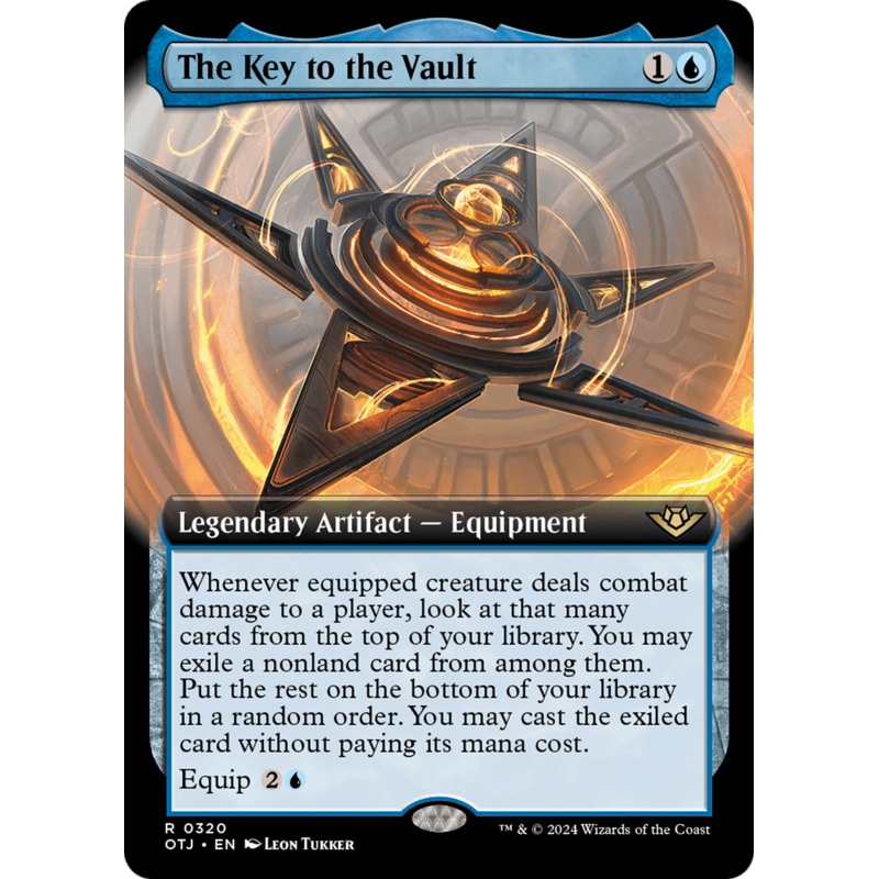 The Key to the Vault (Extended Art) [Outlaws of Thunder Junction]