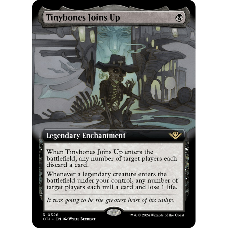 Tinybones Joins Up (Extended Art) [Outlaws of Thunder Junction]