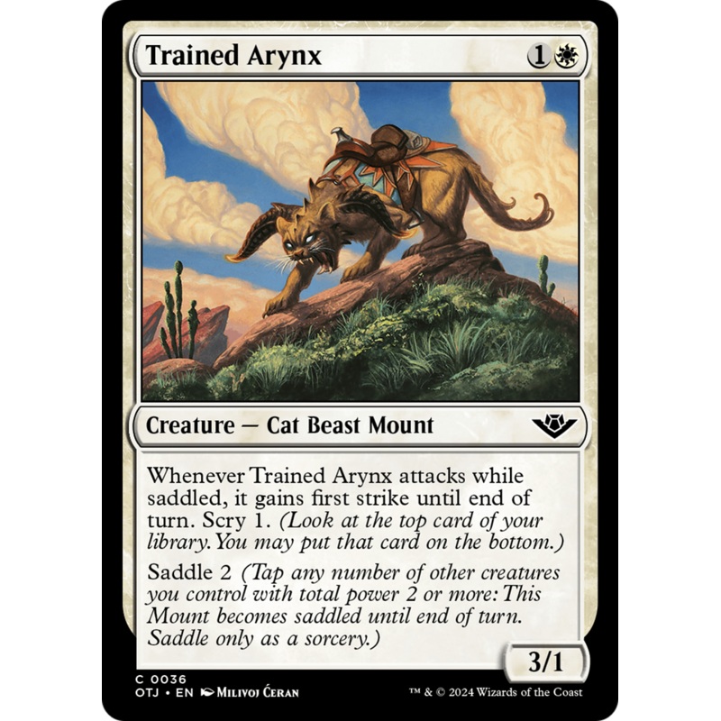 Trained Arynx [Outlaws of Thunder Junction]