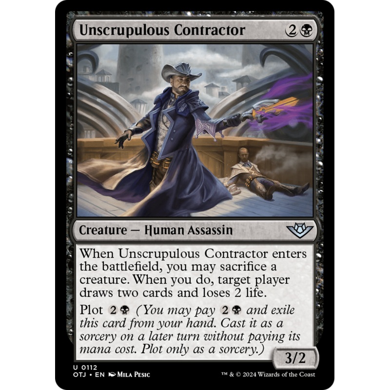 Unscrupulous Contractor [Outlaws of Thunder Junction]