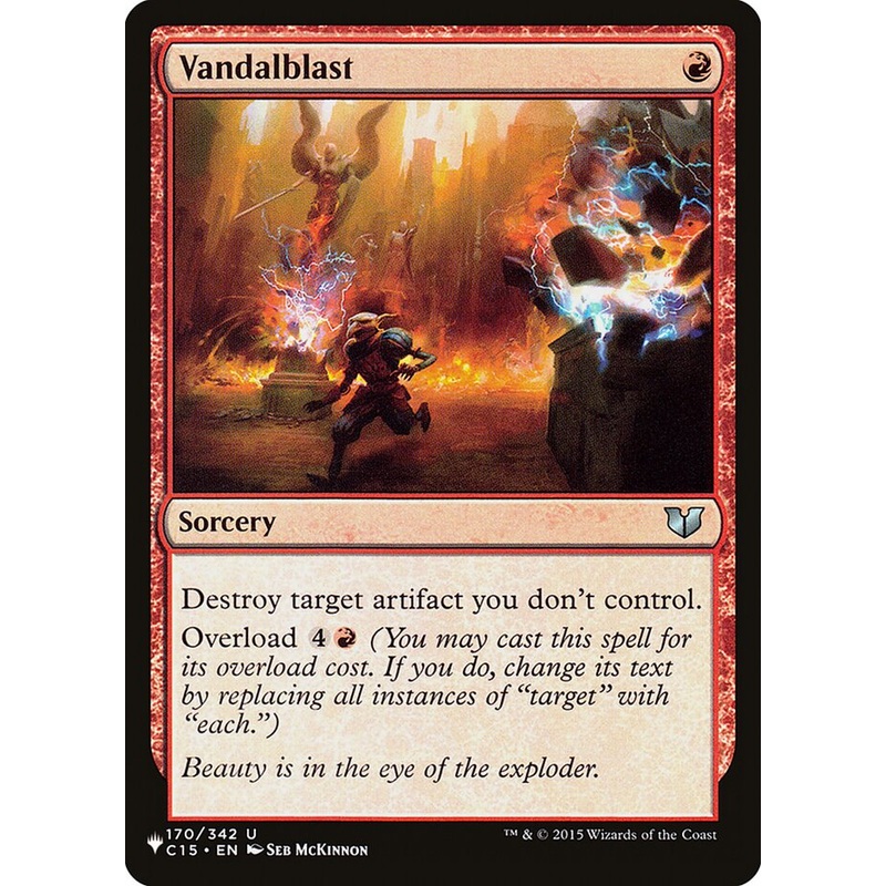 Vandalblast [Secret Lair: Heads I Win, Tails You Lose]
