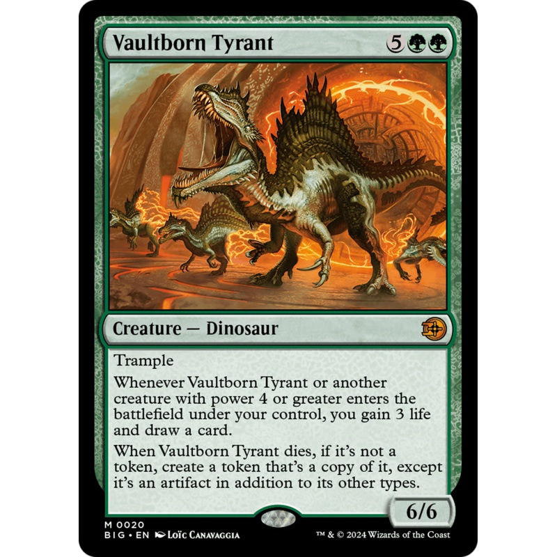 Vaultborn Tyrant [Outlaws of Thunder Junction: The Big Score]