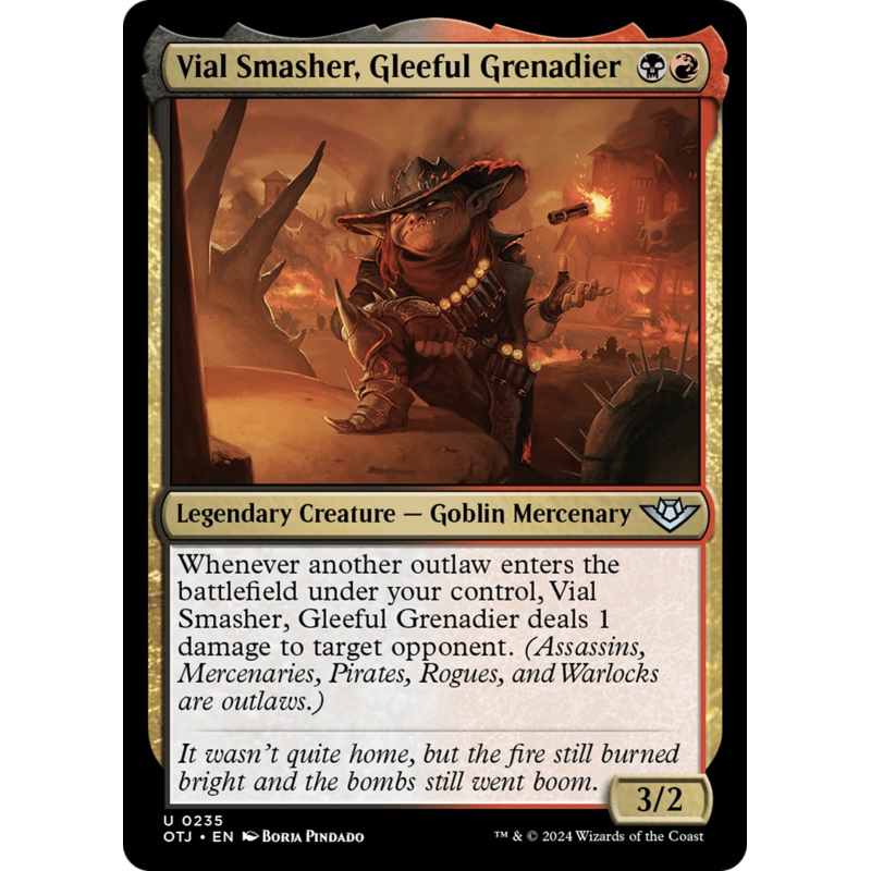Vial Smasher, Gleeful Grenadier [Outlaws of Thunder Junction]