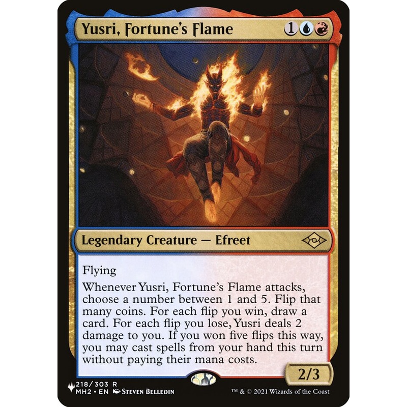 Yusri, Fortune's Flame [Secret Lair: Heads I Win, Tails You Lose]