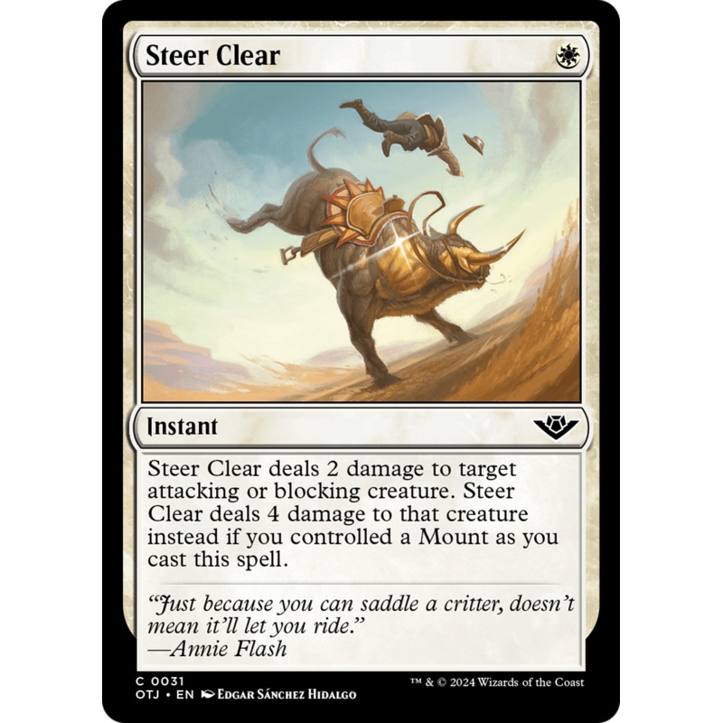 Steer Clear [Outlaws of Thunder Junction]