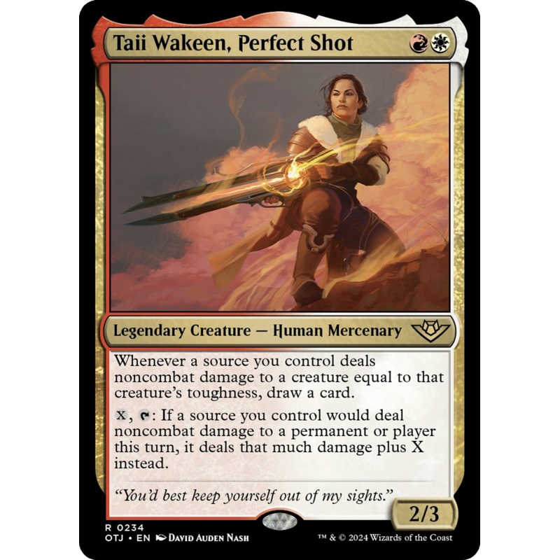 Taii Wakeen, Perfect Shot [Outlaws of Thunder Junction]