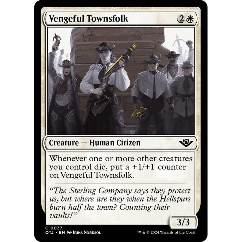 Vengeful Townsfolk [Outlaws of Thunder Junction]