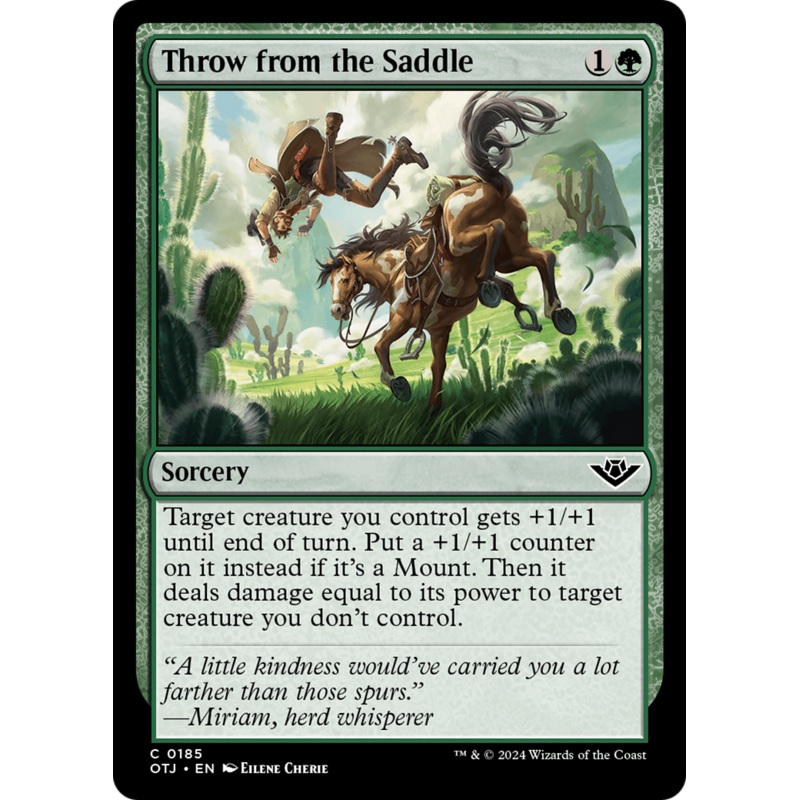 Throw from the Saddle [Outlaws of Thunder Junction]