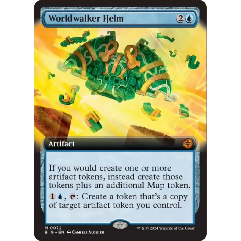 Worldwalker Helm (Extended Art) [Outlaws of Thunder Junction: The Big Score]