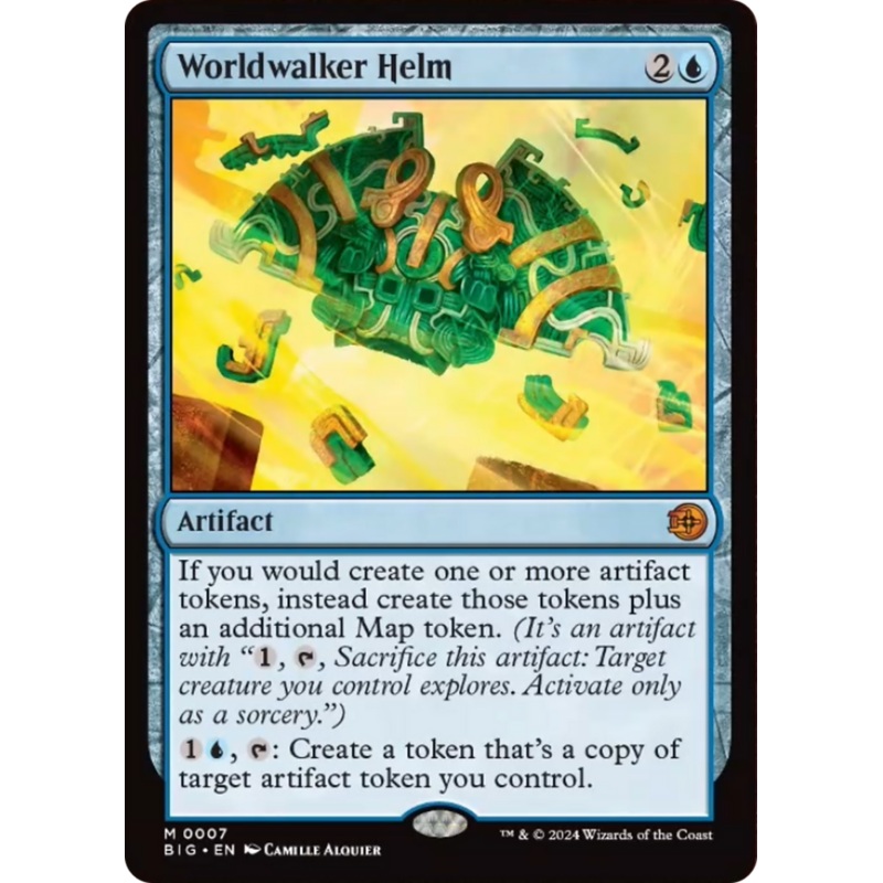 Worldwalker Helm [Outlaws of Thunder Junction: The Big Score]