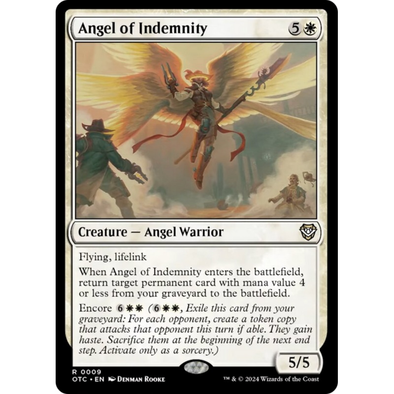 Angel of Indemnity [Outlaws of Thunder Junction Commander]