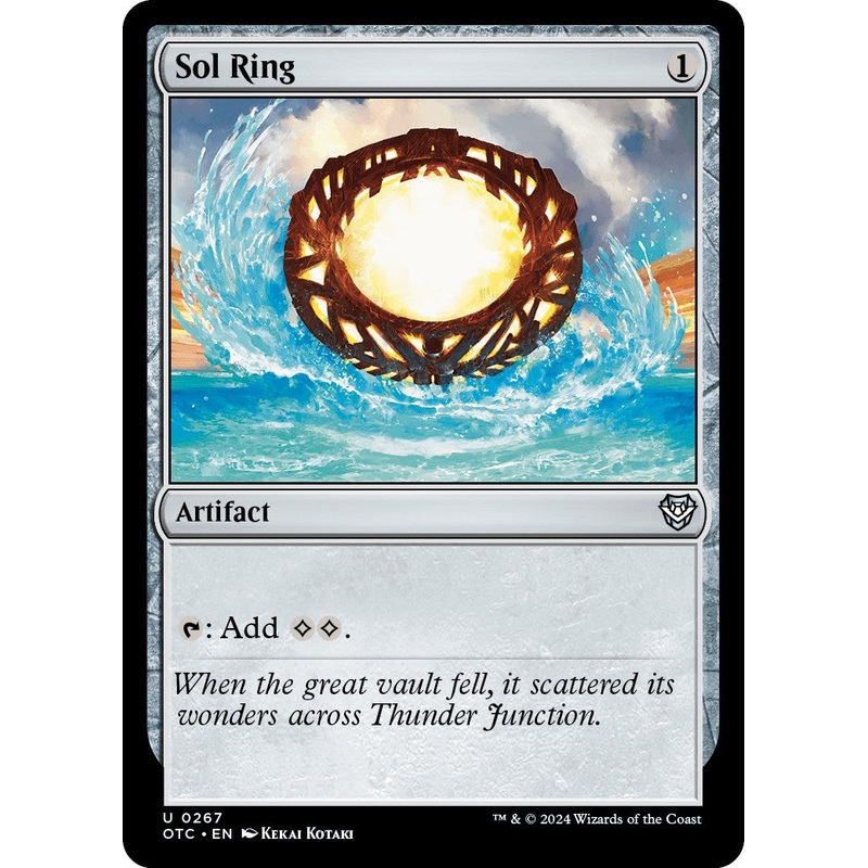 Sol Ring [Outlaws of Thunder Junction Commander]