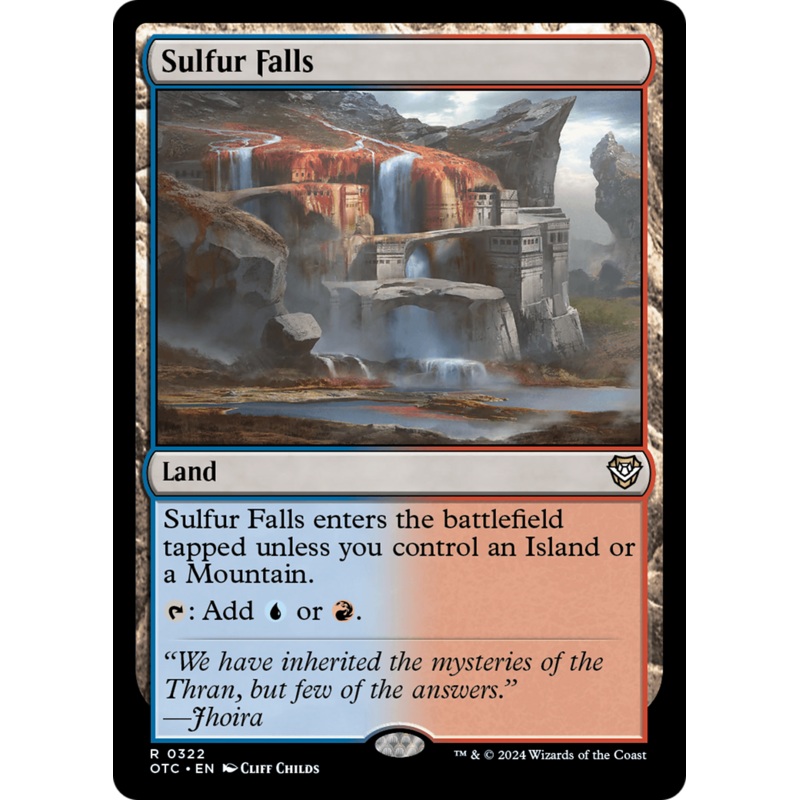 Sulfur Falls [Outlaws of Thunder Junction Commander]