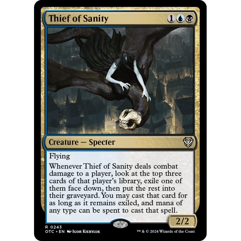 Thief of Sanity [Outlaws of Thunder Junction Commander]