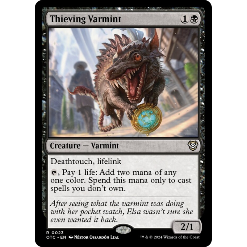 Thieving Varmint [Outlaws of Thunder Junction Commander]