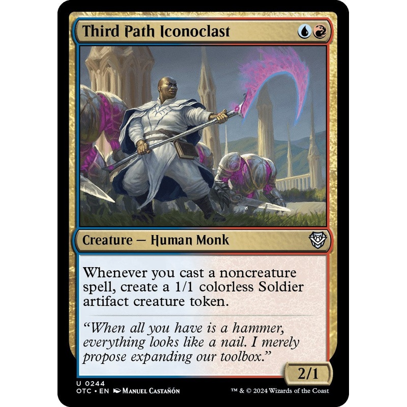 Third Path Iconoclast [Outlaws of Thunder Junction Commander]