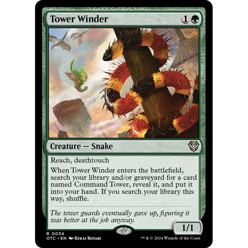 Tower Winder [Outlaws of Thunder Junction Commander]