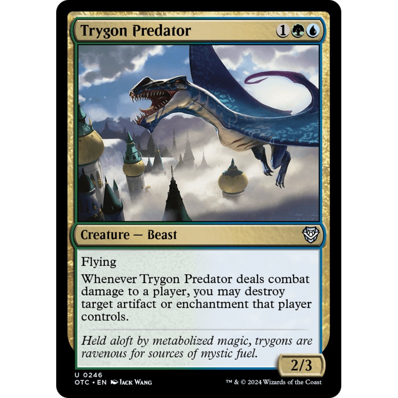Trygon Predator [Outlaws of Thunder Junction Commander]