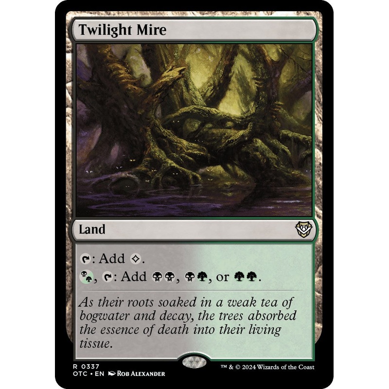 Twilight Mire [Outlaws of Thunder Junction Commander]