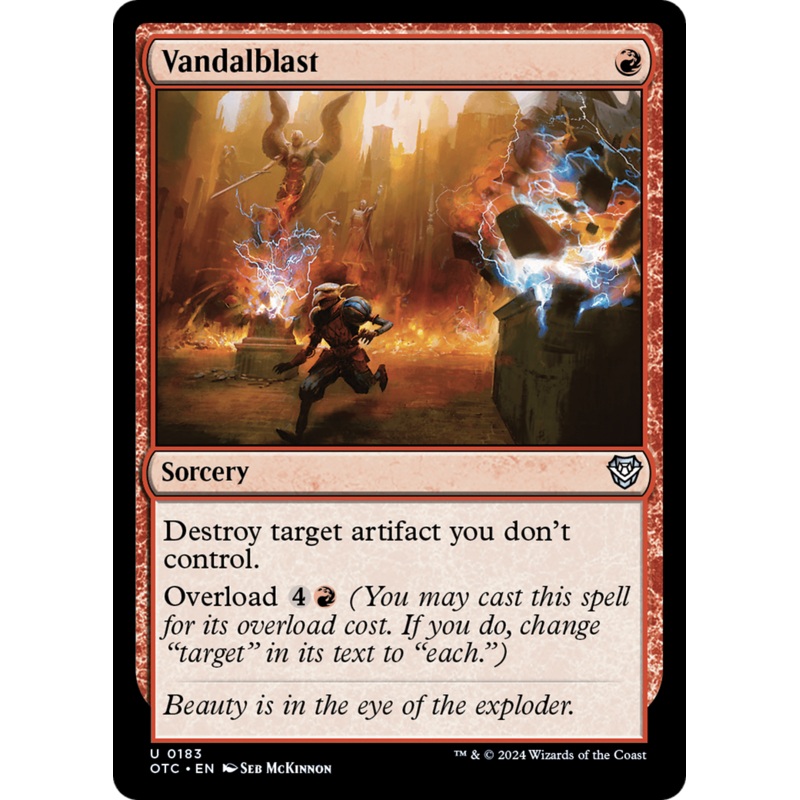 Vandalblast [Outlaws of Thunder Junction Commander]
