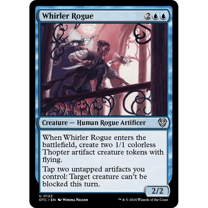 Whirler Rogue [Outlaws of Thunder Junction Commander]