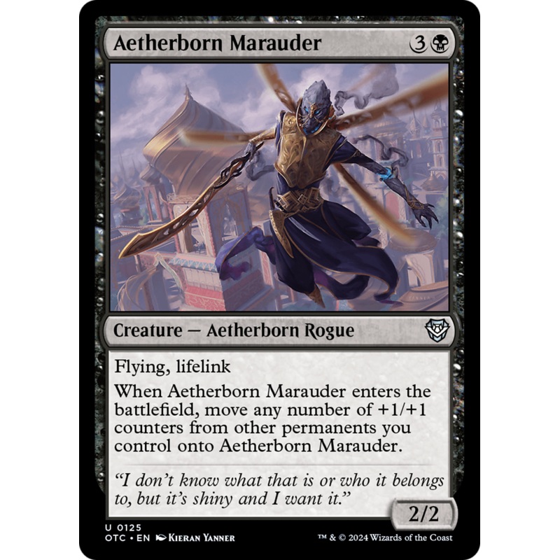 Aetherborn Marauder [Outlaws of Thunder Junction Commander]