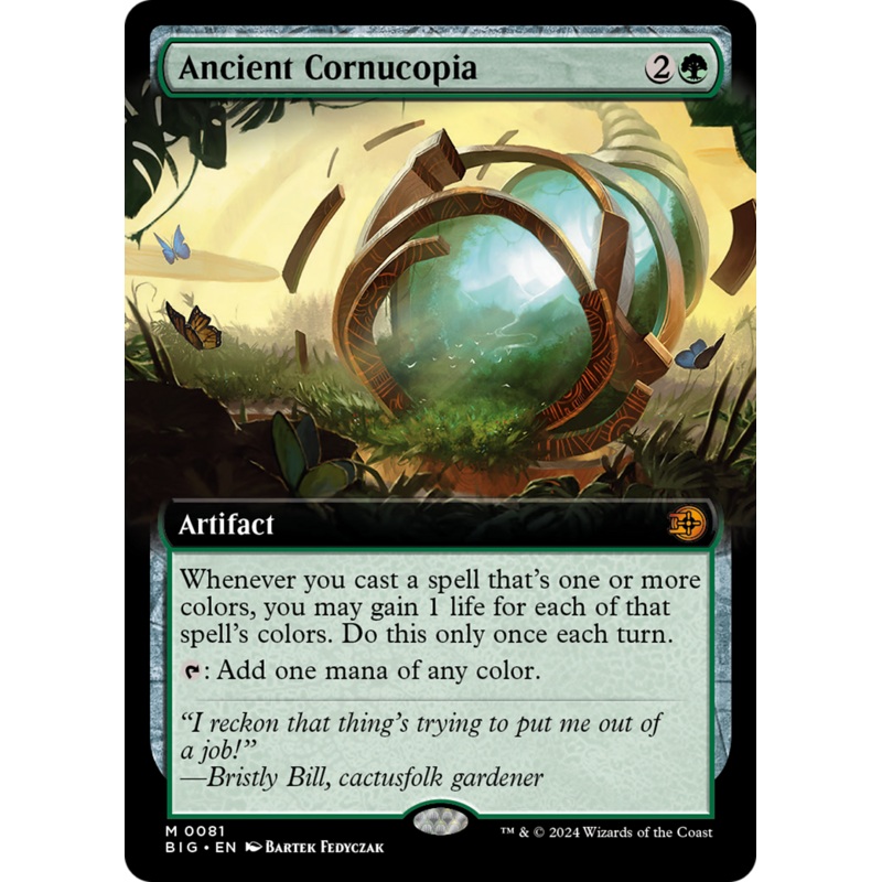 Ancient Cornucopia (Extended Art) [Outlaws of Thunder Junction: The Big Score]