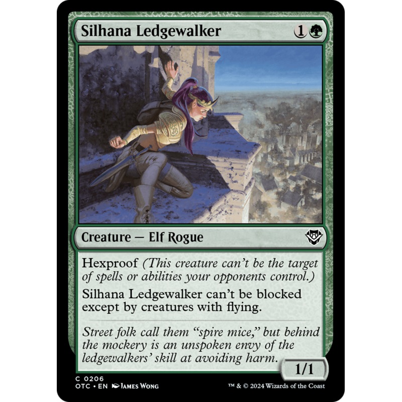 Silhana Ledgewalker [Outlaws of Thunder Junction Commander]