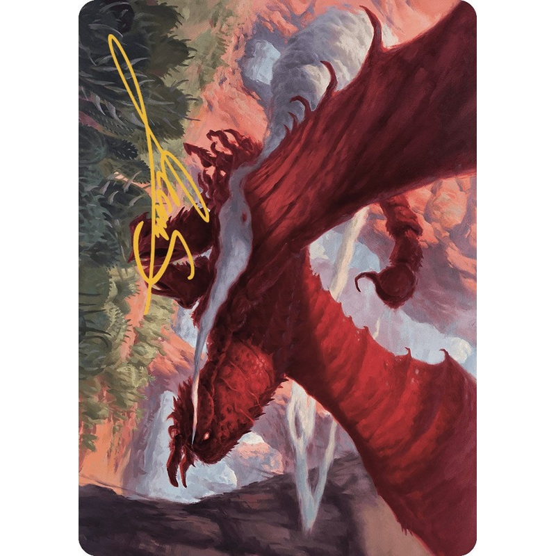 Stingerback Terror Art Card (Gold-Stamped Signature) [Outlaws of Thunder Junction Art Series]