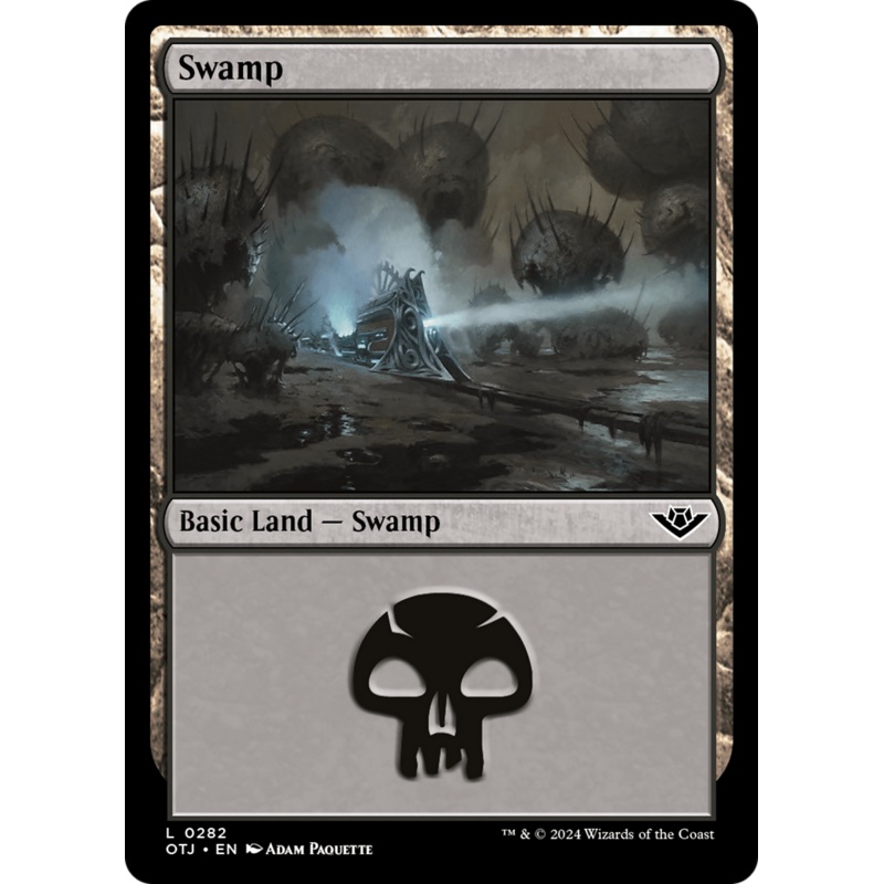 Swamp (0282) [Outlaws of Thunder Junction]