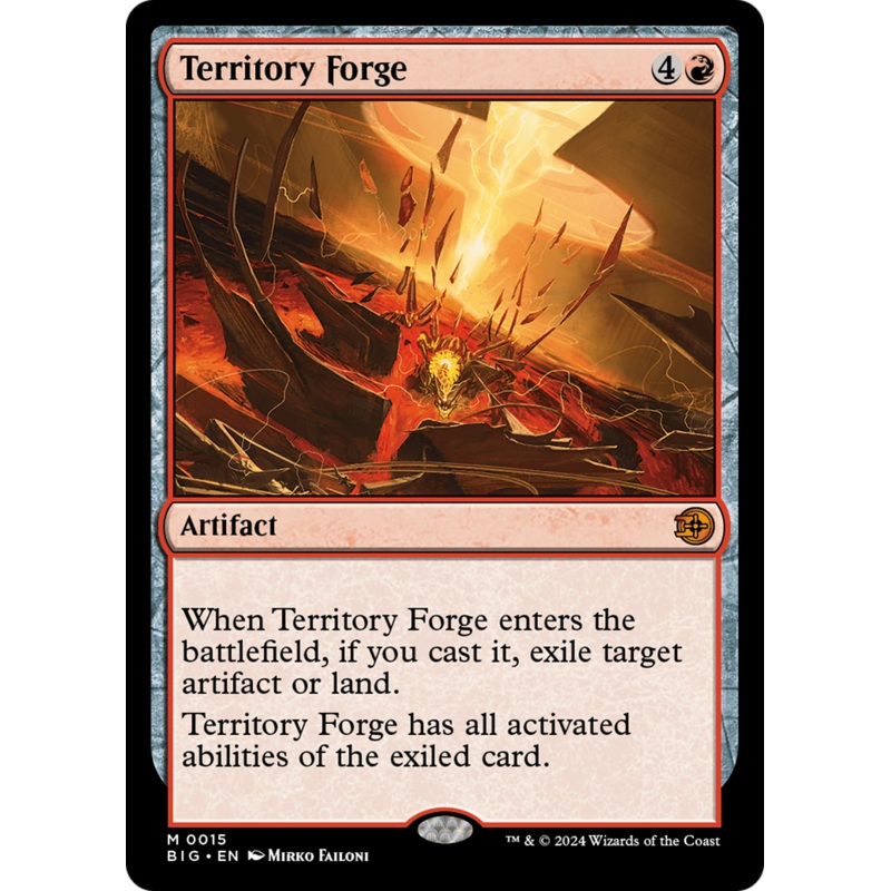 Territory Forge [Outlaws of Thunder Junction: The Big Score]
