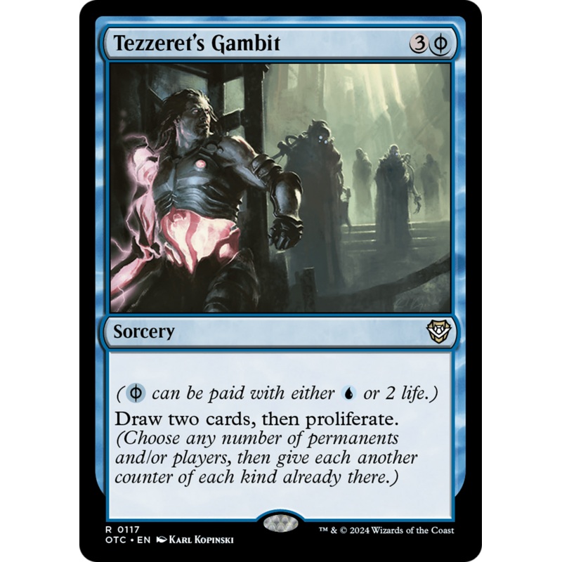 Tezzeret's Gambit [Outlaws of Thunder Junction Commander]