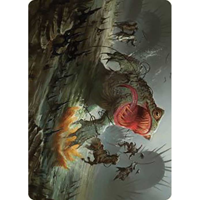 The Gitrog, Ravenous Ride Art Card [Outlaws of Thunder Junction Art Series]