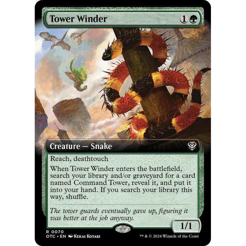 Tower Winder (Extended Art) [Outlaws of Thunder Junction Commander]