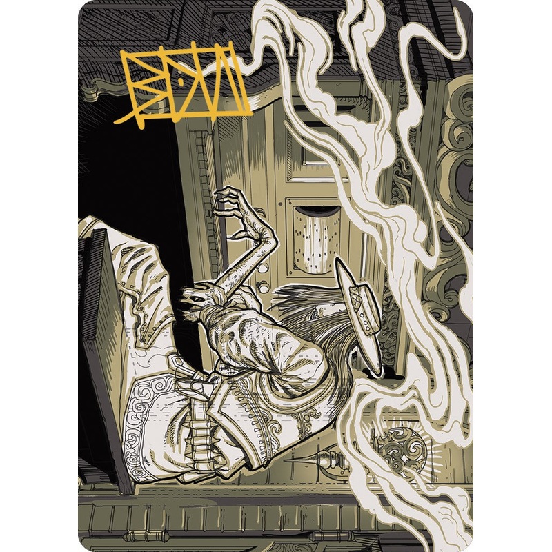 Vanishing Verse Art Card (Gold-Stamped Signature) [Outlaws of Thunder Junction Art Series]