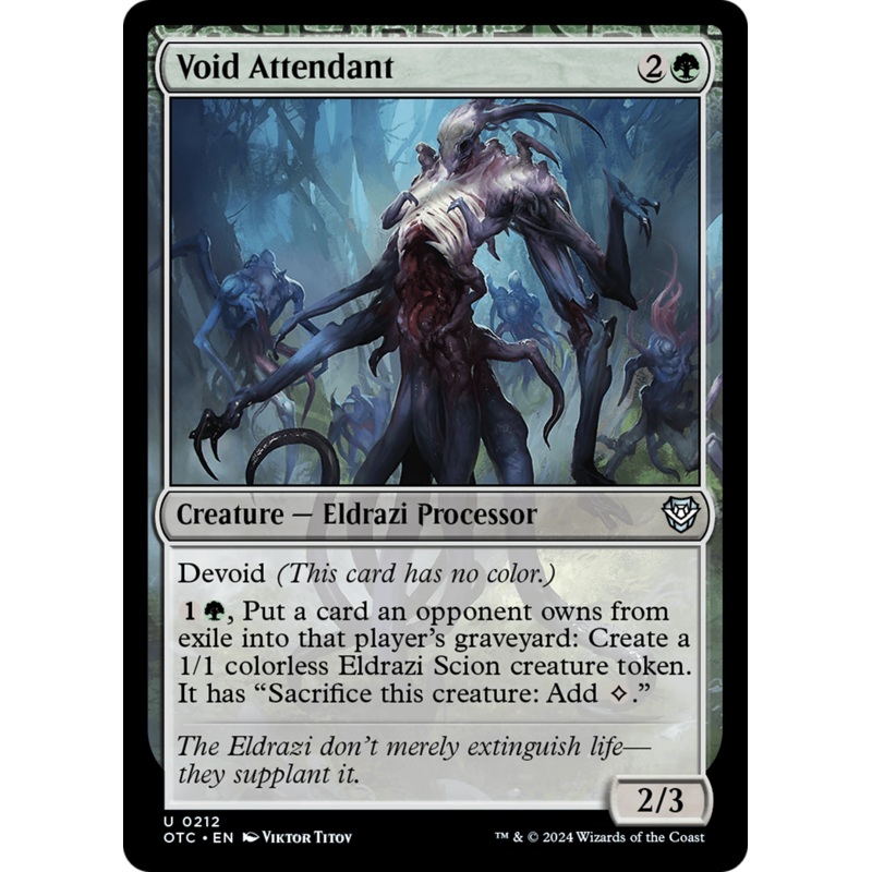Void Attendant [Outlaws of Thunder Junction Commander]