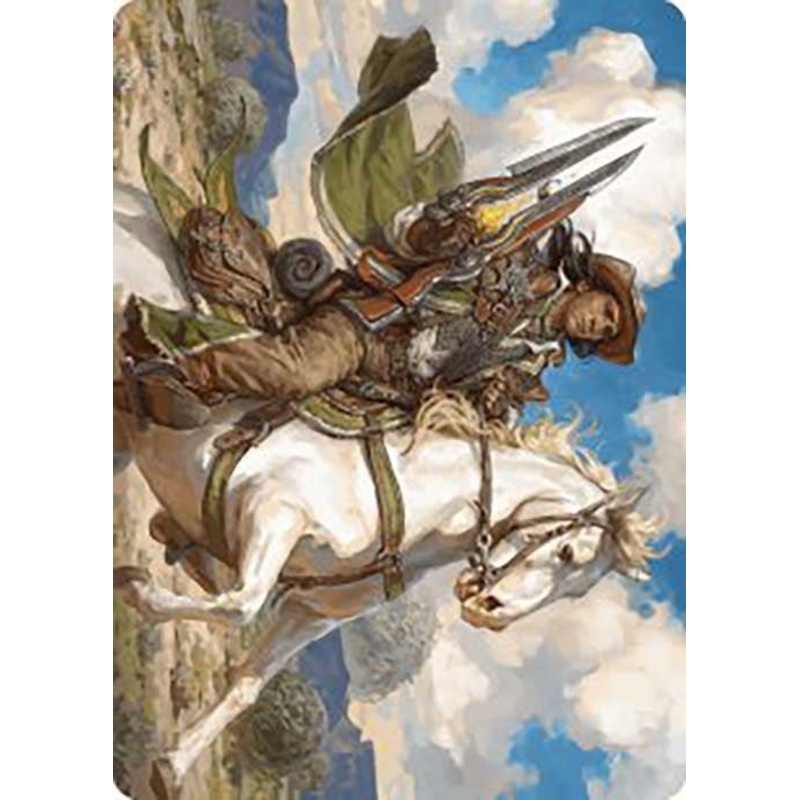 Wylie Duke, Atiin Hero Art Card [Outlaws of Thunder Junction Art Series]