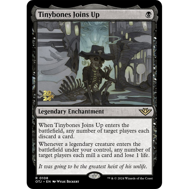 Tinybones Joins Up [Outlaws of Thunder Junction Prerelease Promos]